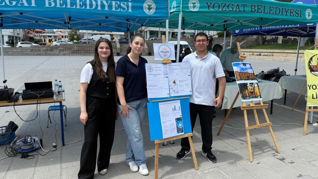 Kazım Karabekir Fen Lisesi Öğrencilerimiz Yozgat Bilim Fuarı'na Katıldı