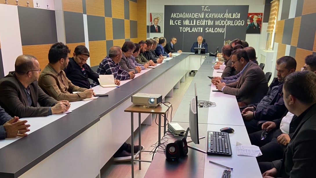 ORTAK SINAV TOPLANTISI YAPILDI